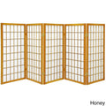 3 Ft Handmade Wood Paper Panel Miniature Windowpane Shoji Screen China