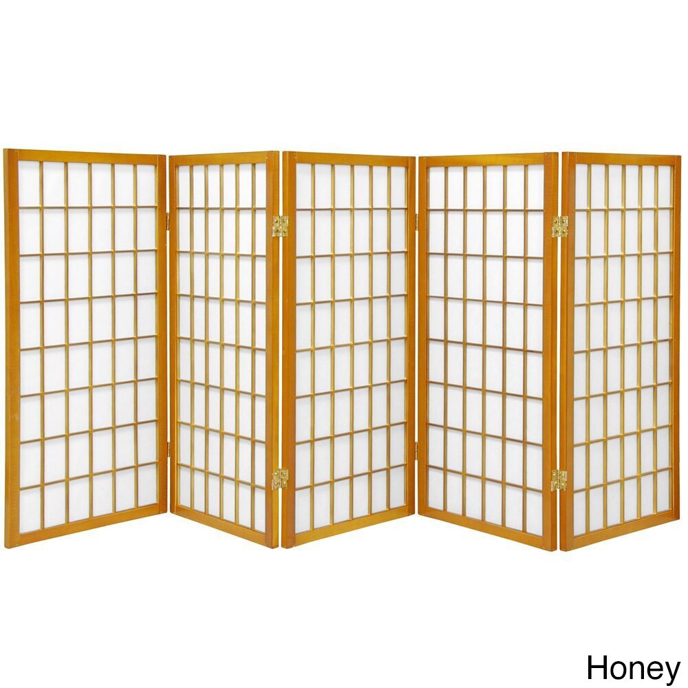 3 Ft Handmade Wood Paper Panel Miniature Windowpane Shoji Screen China