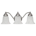 3 Light Matte Nickel Bath Vanity Fixture