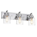 3 Light Chrome Bath Vanity Light