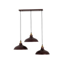 Chloe Lighting Oil Rubbed Bronze Metal 3 Light Linear Pendant