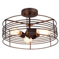 3 Light Oil Rubbed Bronze Semi Flush Mount