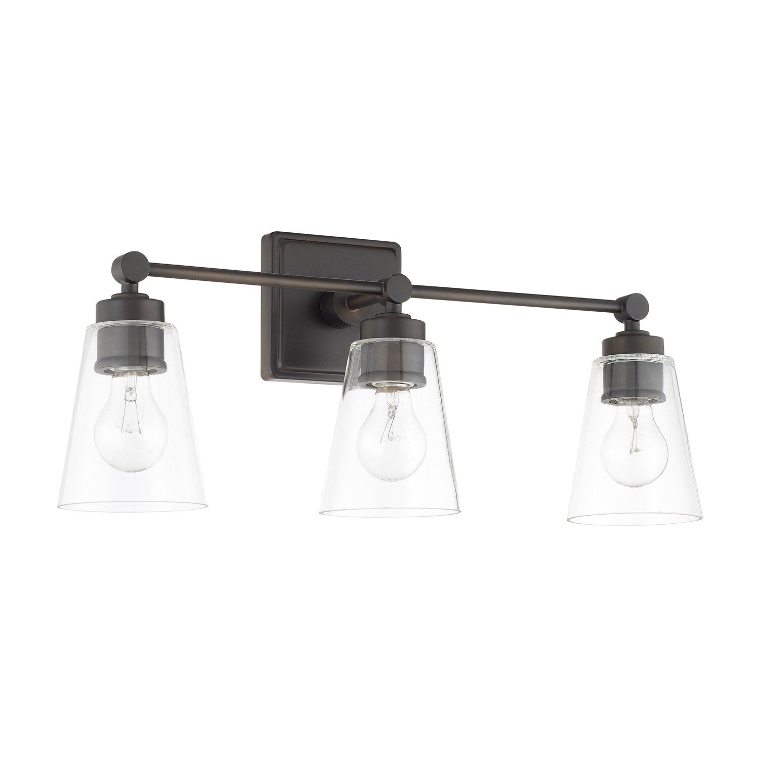 Capital Lighting Signature Collection 3 Light Olde Bronze Bath Vanity Light