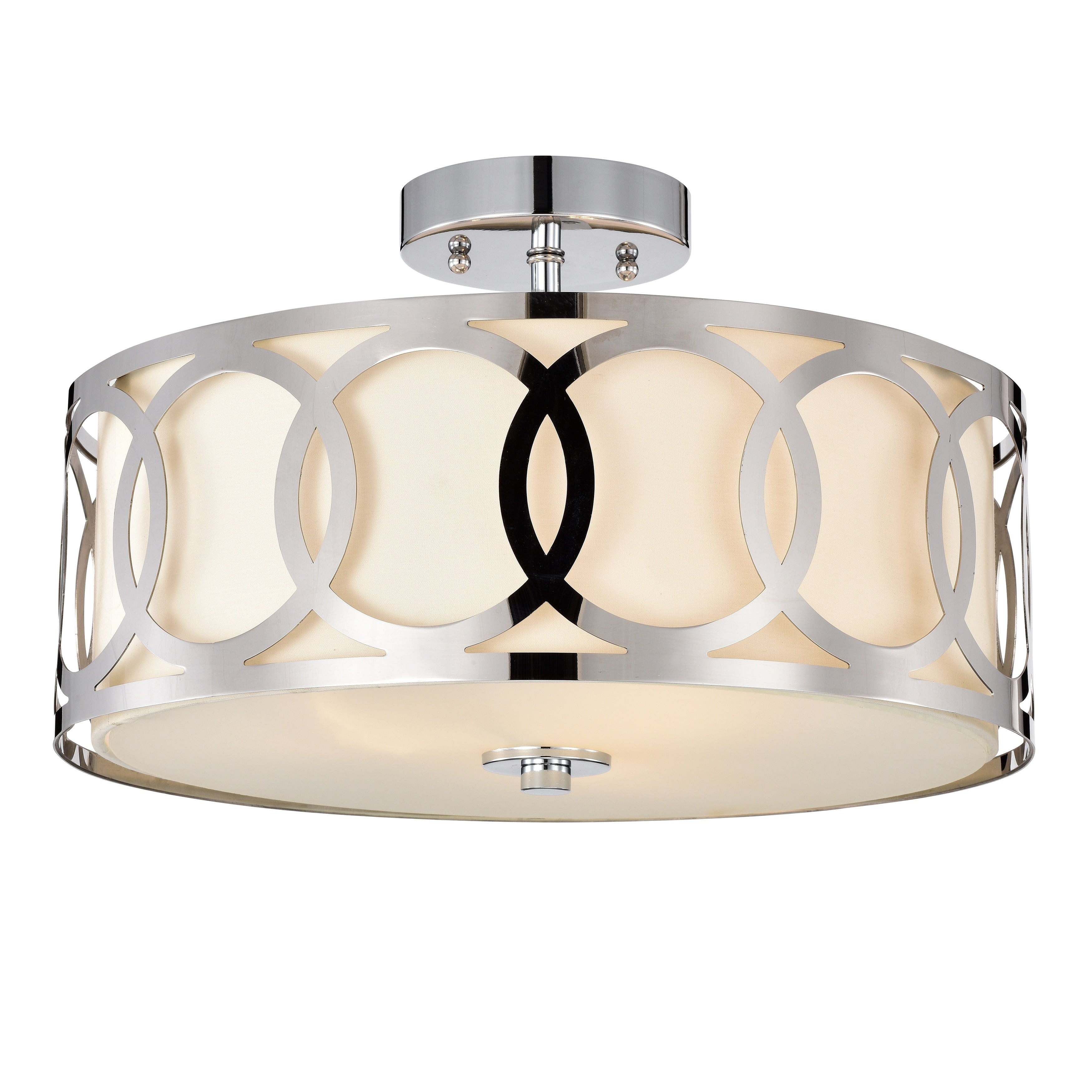 3 Light Semi Flush Mount