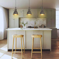 3 Pack Kitchen Light Metal Dining Room Light Black Bronze Pendant Light N A