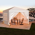 3 X 3M Two Doors Two Windows Practical Waterproof Folding Tent 3 Colors