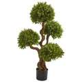 3.5 Four Ball Boxwood Artificial Topiary Tree