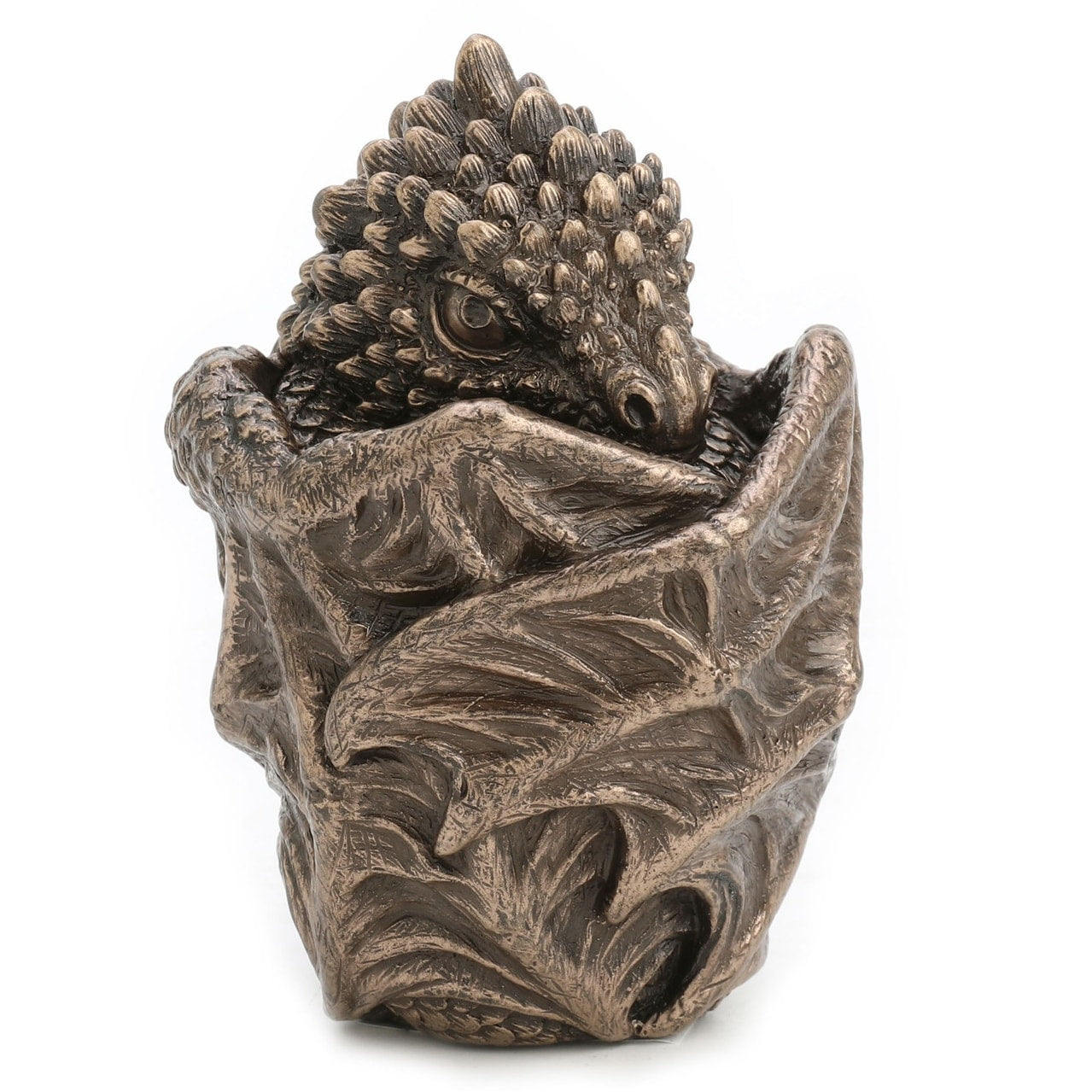 3.54 In H Baby Dragon Trinket Box Poly Resin