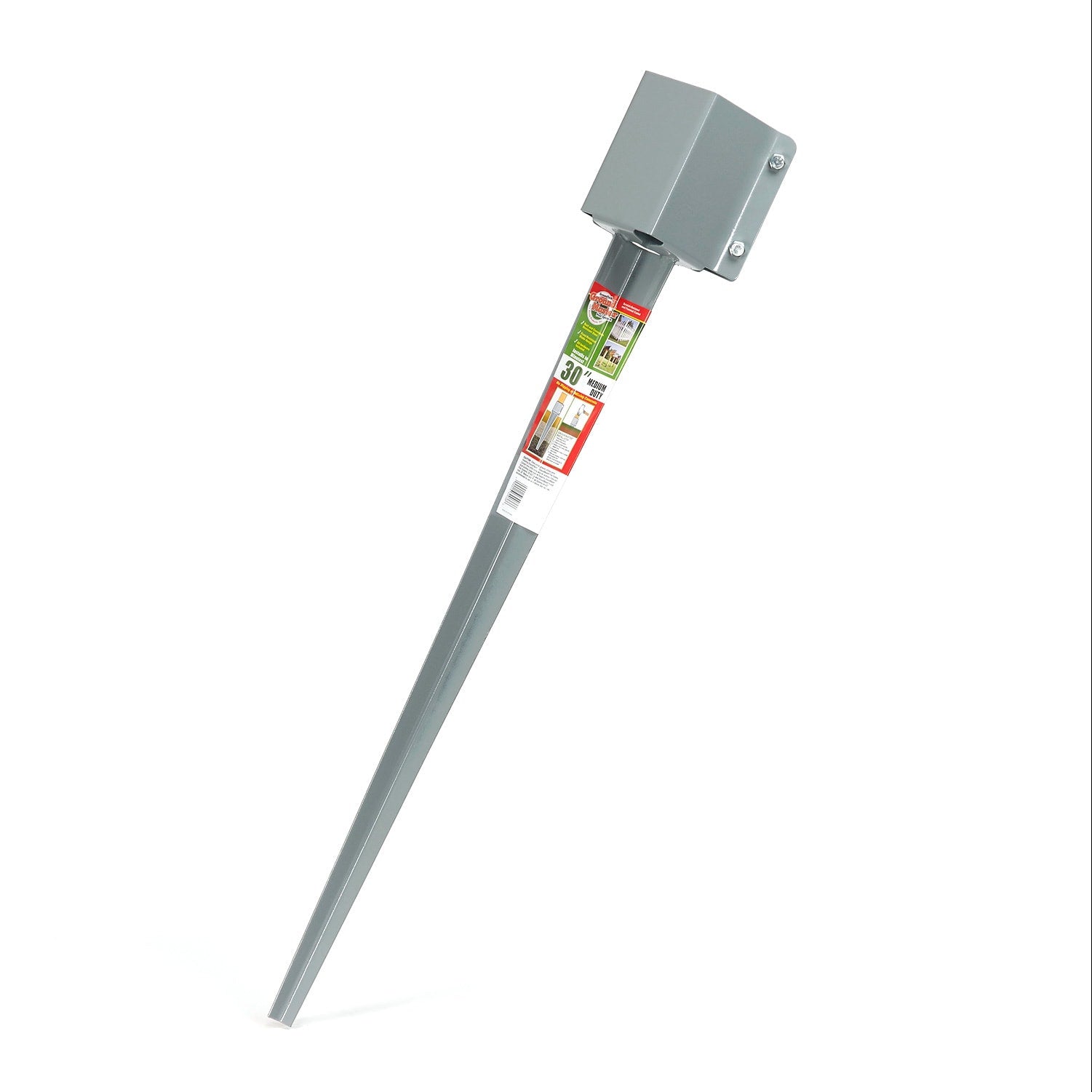 Groundtech Grey Metal 30 Inch Groundmaster Post