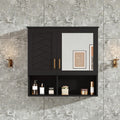 30 Inch Wall Mounted Bathroom Medicine Cabinet With Mirror Adjustable Shelves Soft Close Doors