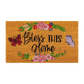 30 In. X 18 In. Bless This Home Coir Door Mat 30 X 18