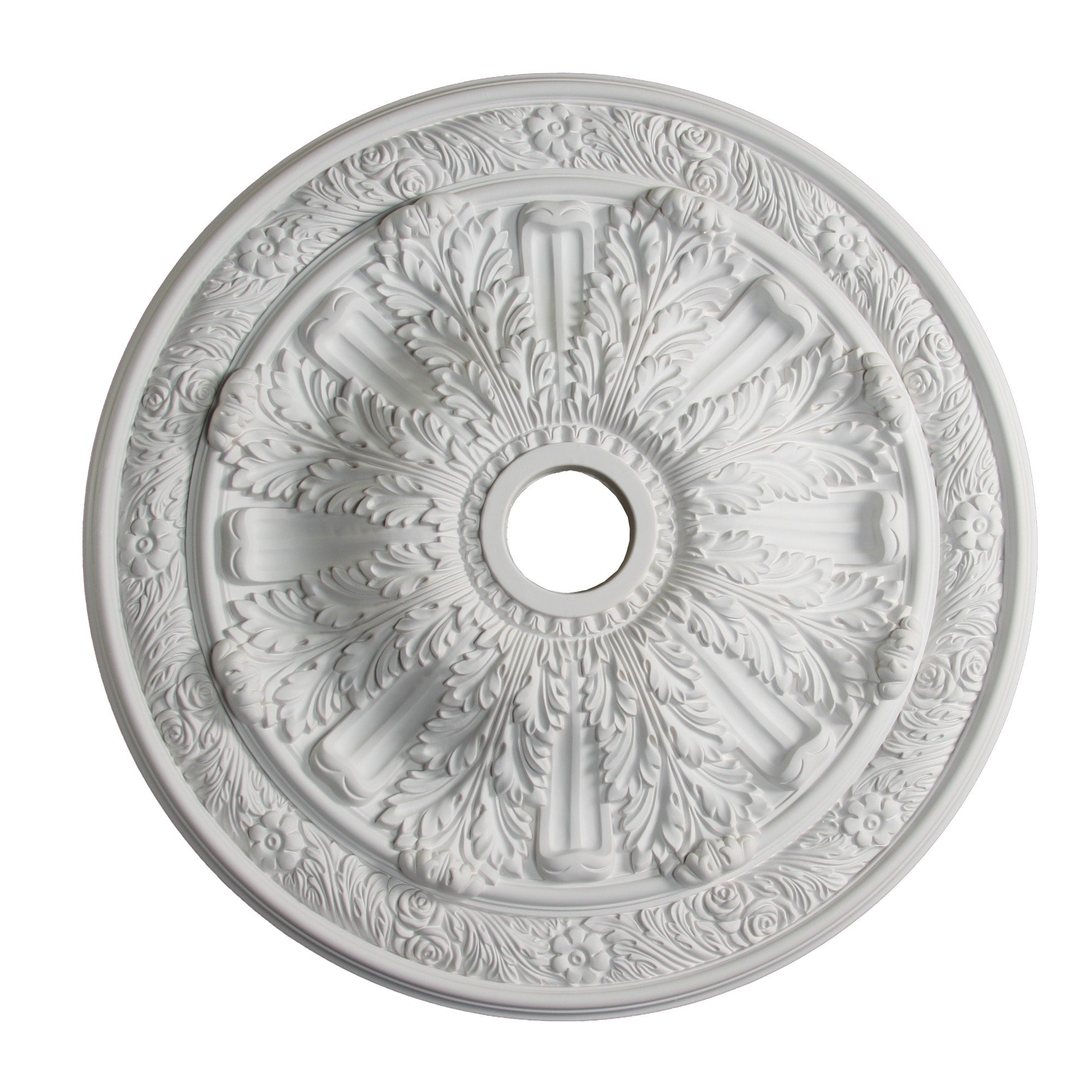 30 Inch Floral Acanthus Ceiling Medallion