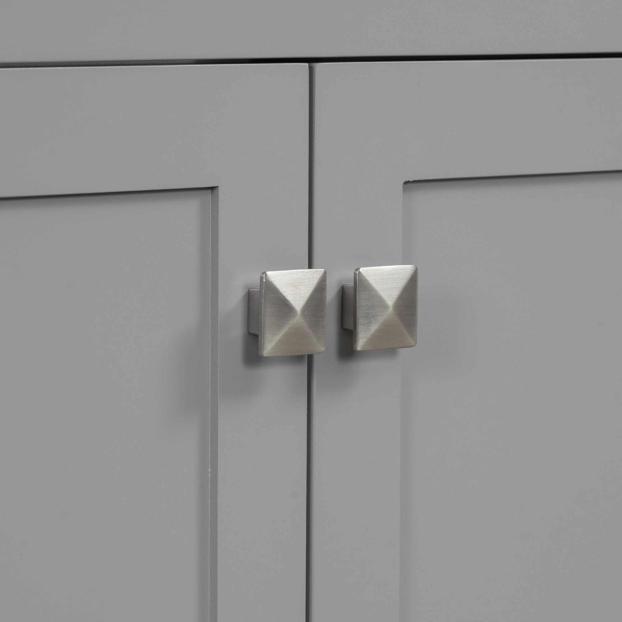 30 Inch Bathroom Vanity With A Ceramic Sink And A Modern Single Door Bathroom Cabinet
