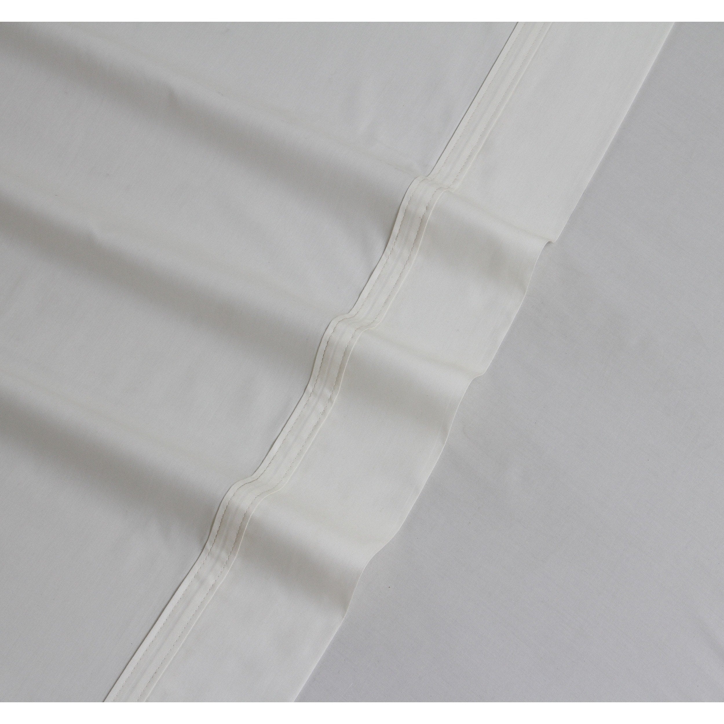 300 Thread Count Cotton Percale Extra Deep Pocket Sheet Set With Oversize Flat