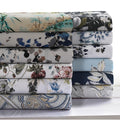300 Thread Count Cotton Ultra Soft Printed Deep Pocket Sheet Set