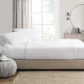 300Tc Violeta Folho Portugal Sheet Set Stone Washed Sateen
