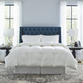 300Tc Woven Stripe Down Alternative Luxury Sized Overfilled Cotton Comforter