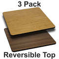 30Sq Reversible Laminate Top
