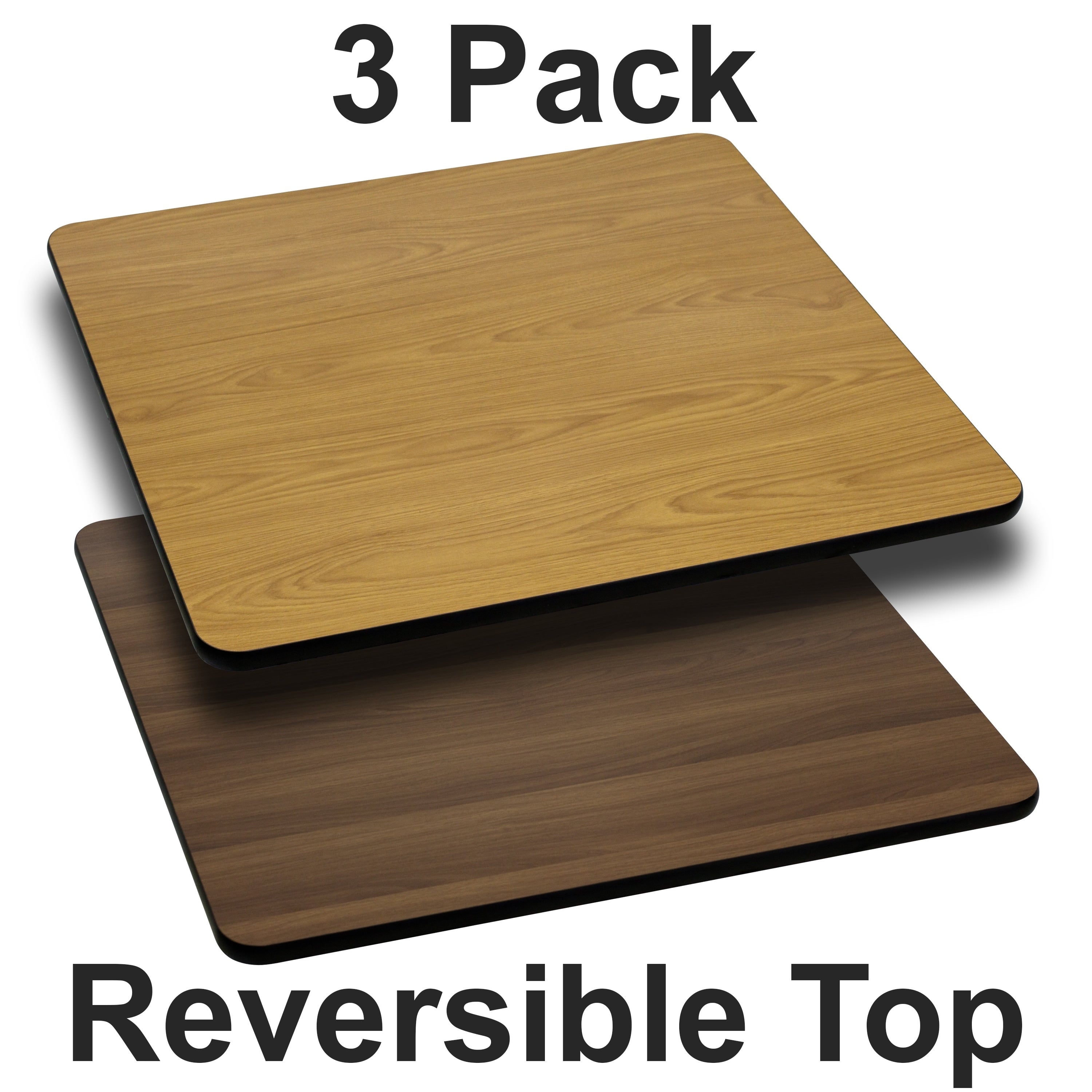 30Sq Reversible Laminate Top