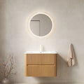 30 Bathroom Vanity With Sink Wall Mounted Floating Plywood Striped Bathroom Storage Cabinet With 2 Drawers