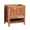 30 Ecodecors Tranquility Solid Teak Bathroom Vanity In Earthyteak Finish