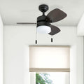 Honeywell Ocean Breeze 30 Bronze Small Led Ceiling Fan With Light