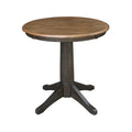 30 Round Top Pedestal Table N A