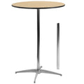 30 Versatile Height Round Cocktail Table