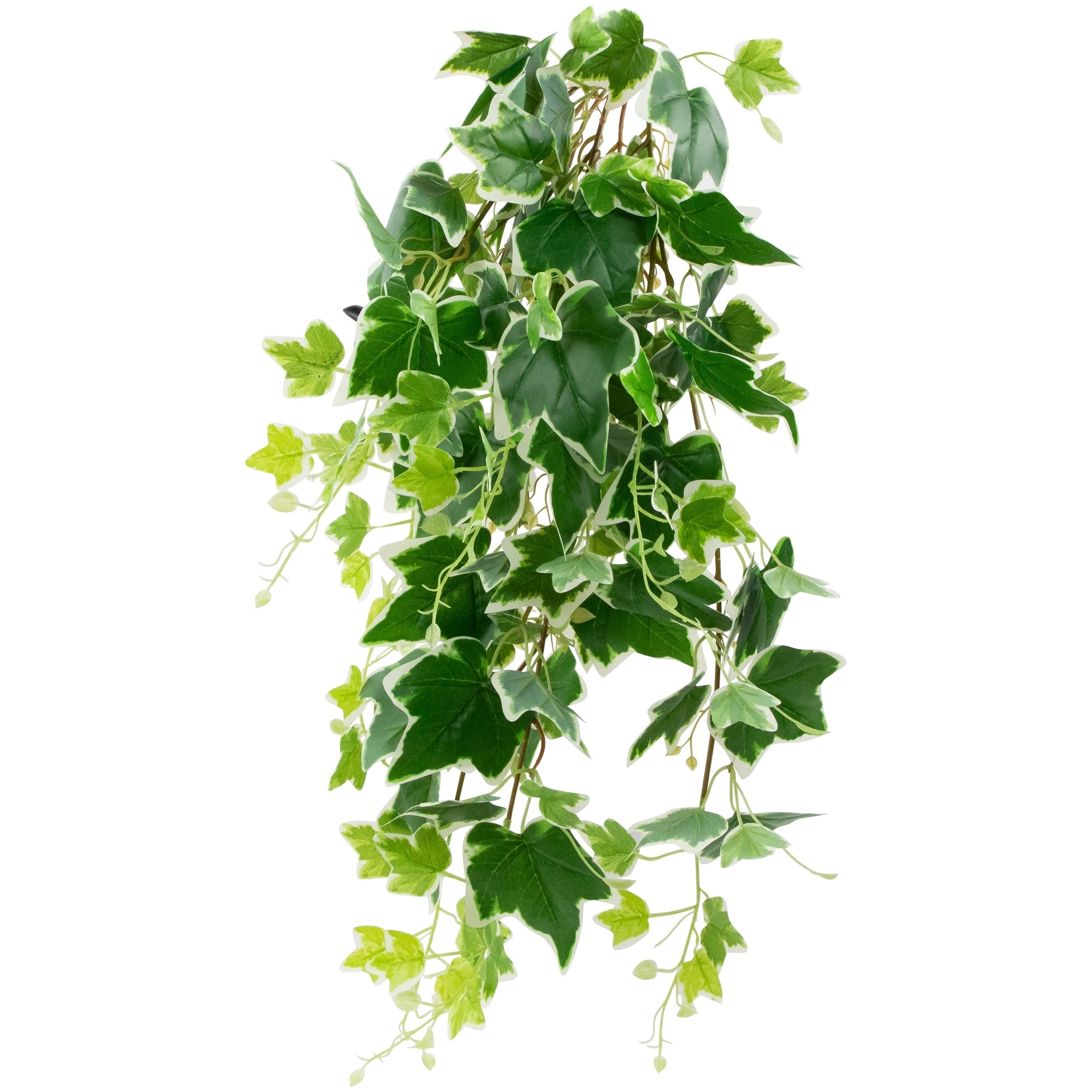 31.5 Green And White Ivy Spring Floral Hanging Bush