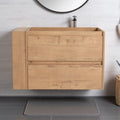 30 Wall Mounted Bathroom Vanity Soft Close Drawer Only Vanity Without Basin