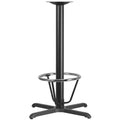 30X30 Bar Height X Base Black