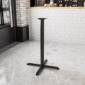 Black Restaurant Table Base