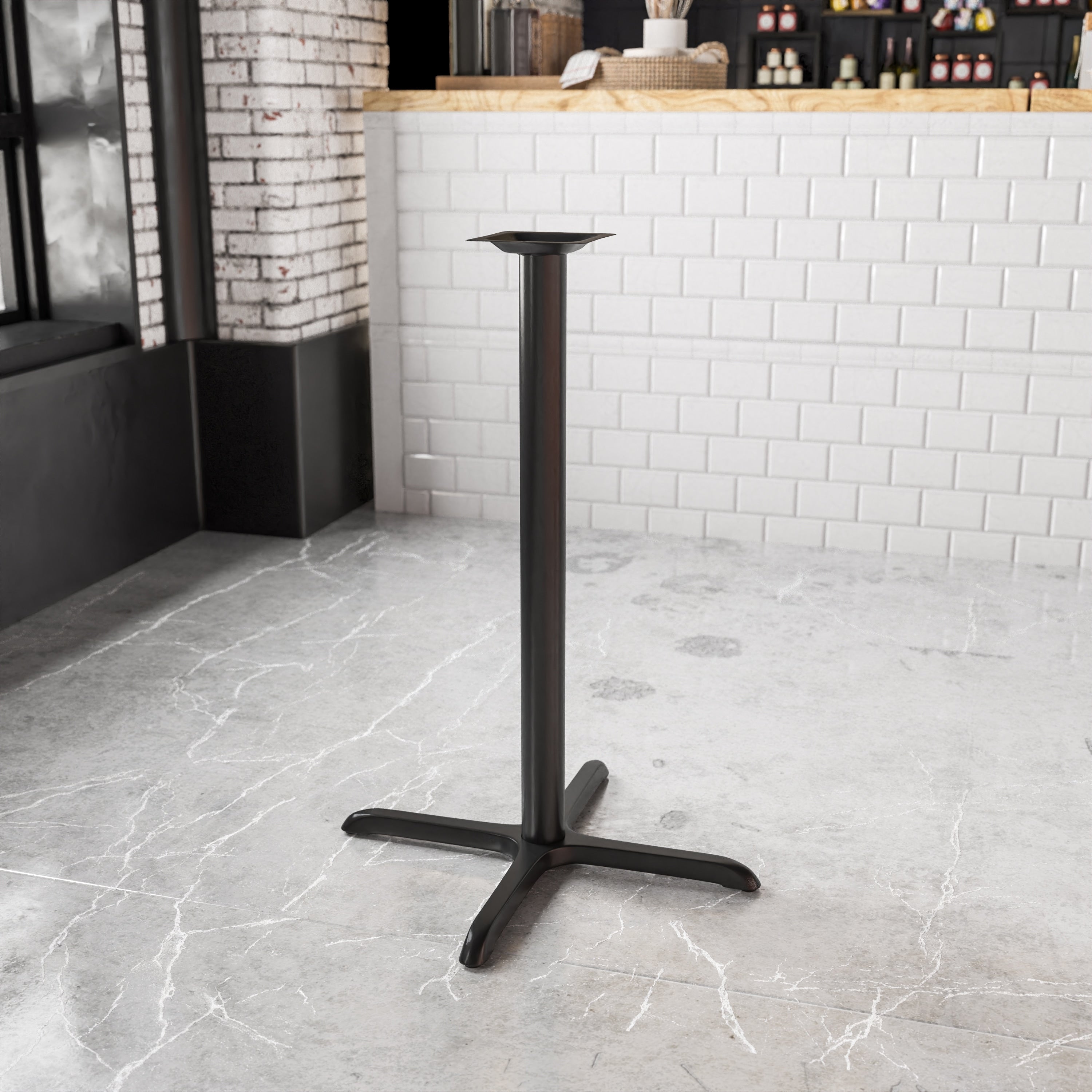 Black Restaurant Table Base