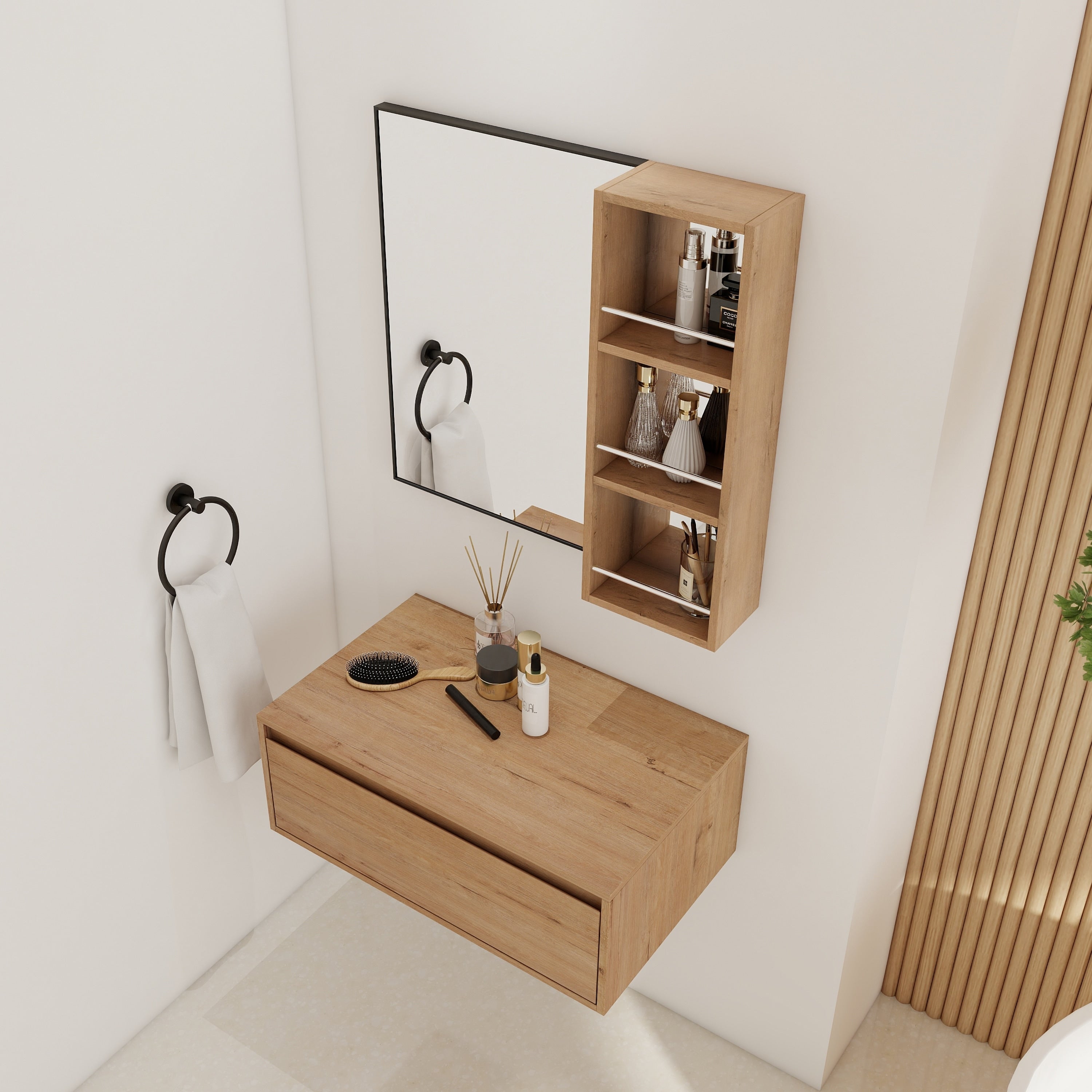 30 Dressing Table With Mirror Wall Mounted Mirror Cabinet With Black Aluminum Frame Mirror Cabinet