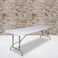 30W X 96L Height Adjustable Plastic Folding Table
