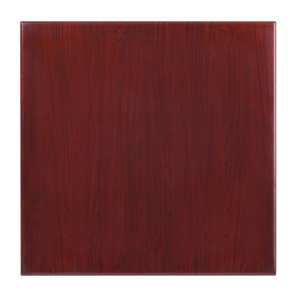 30 Foot Square Resin Mahogany Table Top