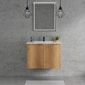 30Inch Folding Wall Cabinet With Creamic Sink Patented 1 Minute Install Space Saving Easy Assemble