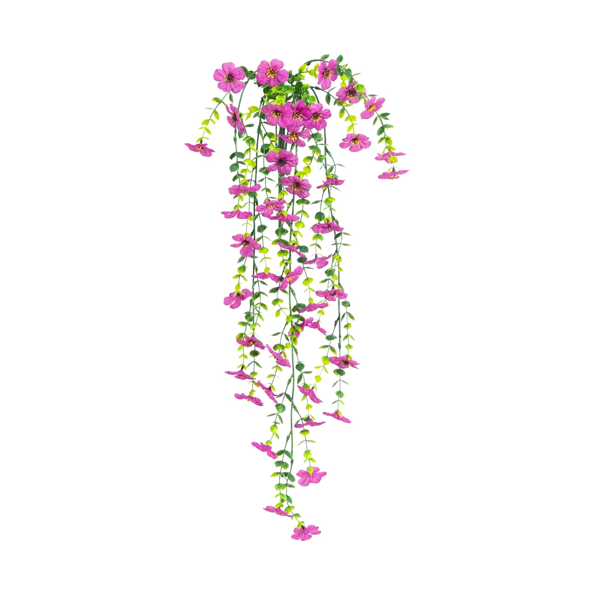 31 In Uv Resistant Artificial Daisy Hanging Plant Set Of 6