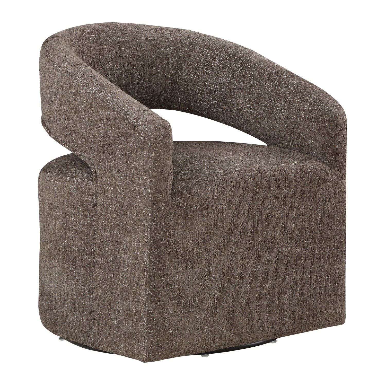 31 In.H Gray Finish Low Back Metal Frame Barstool Fabric Seat Set Of 1 32.5