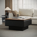 31 Inchs Lift Top Coffee Table For Living Room Mid Century Modern Coffee Table With Hidden Storage Square Center Table