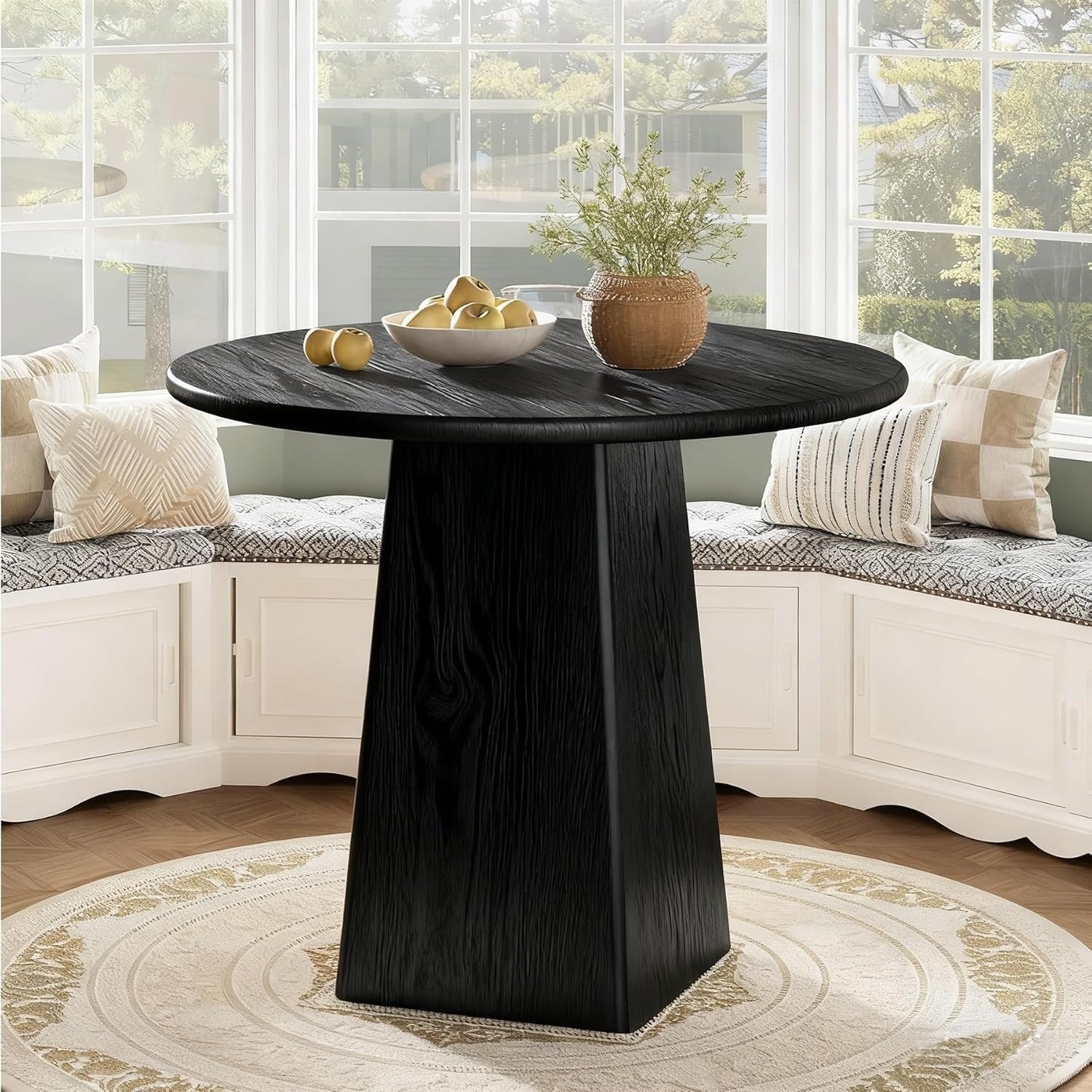 31.5 Inch Round Dining Room Table For 2 4 Small Kitchen Dinner Table For Dining Room Living Room