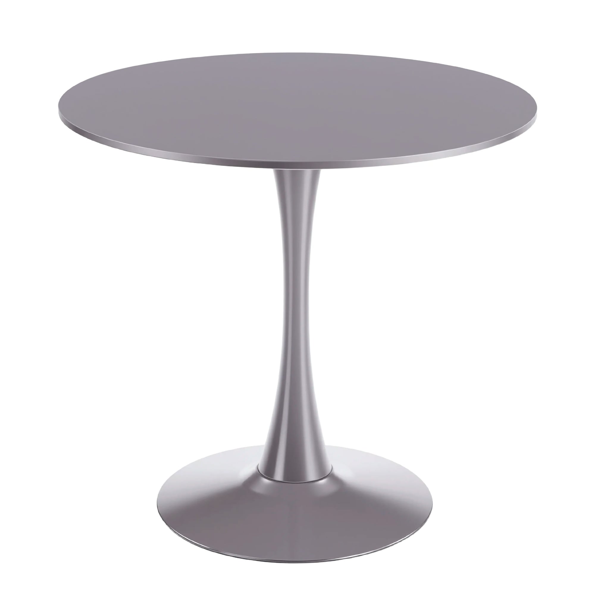 31.5 Mid Century Dining Table For 2 4 People With Round Mdf Table Top Pedestal Dining Table Coffee Table