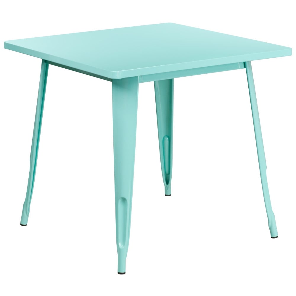 Lancaster Home Metal 31.5 Inch Square Outdoor Table