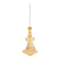32 Light Gold Chandelier With Clear Crystals