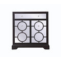 Indigo Home Wood Mirrored Cabinet