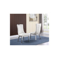 32 In.H Beige Finish Velvet Upholstery Square Barrel Chair Set Of 2 With Straight Arm 8 X 10
