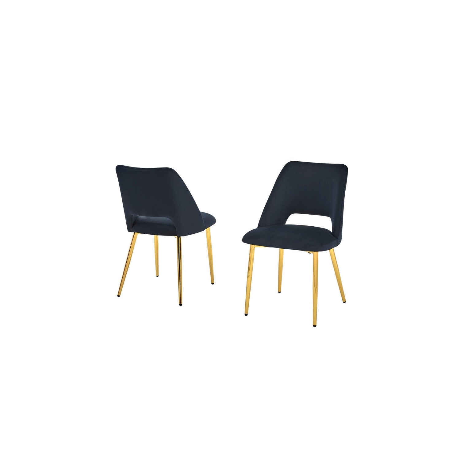32 In.H Black Finish Velvet Upholstery Square Barrel Chair Set Of 2 With Straight Arm 8 X 10