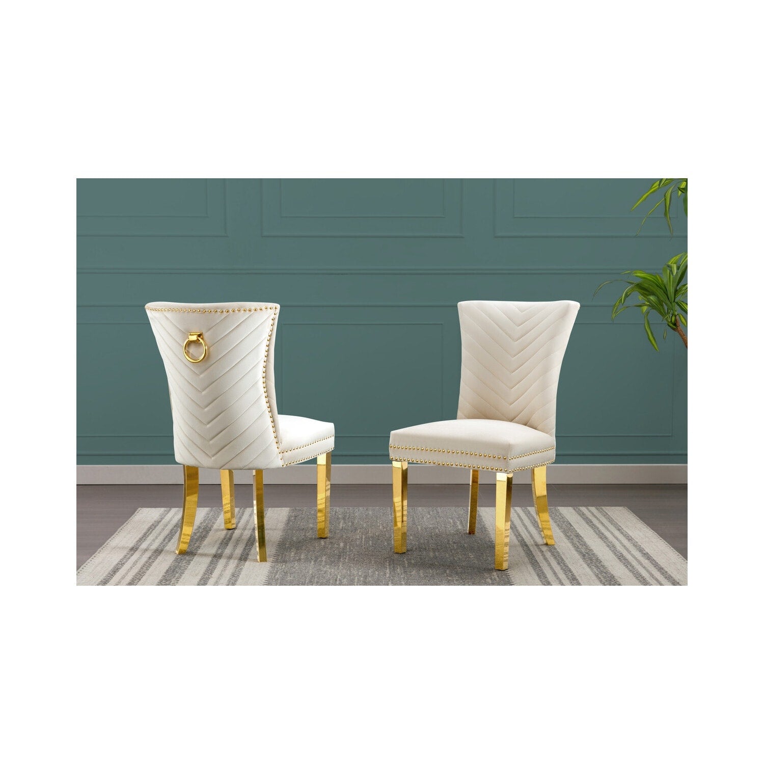 32 In.H Black Finish Velvet Upholstery Square Barrel Chair Set Of 2 With Straight Arm 8 X 10