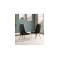 32 In.H Black Finish Velvet Upholstery Square Barrel Chair Set Of 2 With Straight Arm 8 X 10