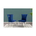 32 In.H Gray Finish Velvet Upholstery Square Barrel Chair Set Of 2 With Straight Arm 8 X 10